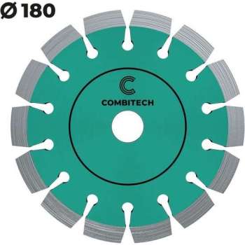 Diamantschijf universeel 180mm - Diverse steensoorten - Premium Diamantzaagblad