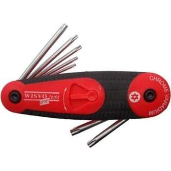 Wisvo Profi Multitool Torx TX9-TX40 8-Delig