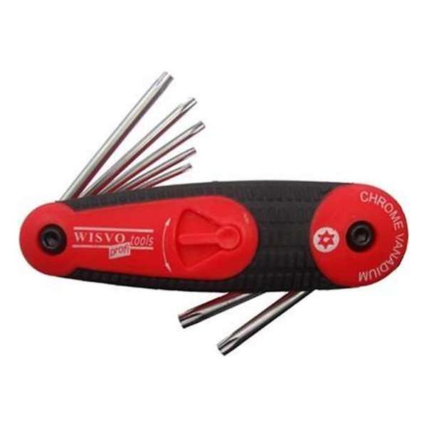 Wisvo Profi Multitool Torx TX9-TX40 8-Delig