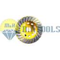 M&H diatools Diamantfrees - universeel turbo 115mm X asgat 22,2mm