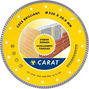 Carat CDCE150200 CDCE Brilliant Diamantdoorslijpschijf - 150 x 20mm - vezelcement en eternit