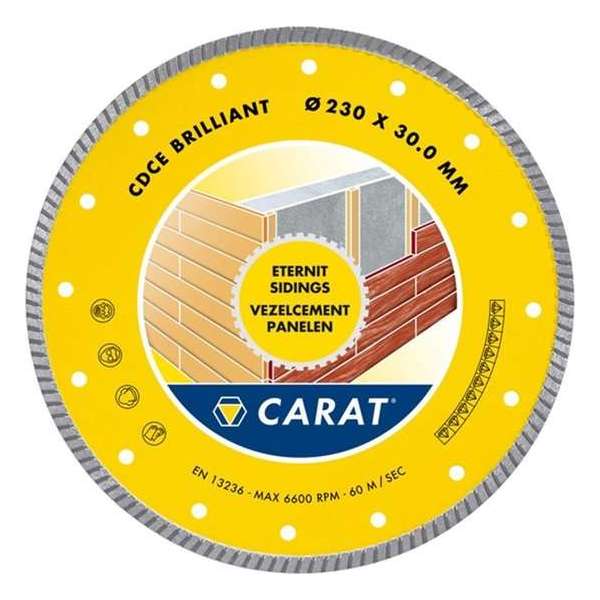 Carat CDCE150200 CDCE Brilliant Diamantdoorslijpschijf - 150 x 20mm - vezelcement en eternit