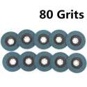 10PCS 125mm Professionele Flap Discs 5 Inch Schuurschijven 40/60/80/120 Grit Slijpschijven Blades Voor Haakse Slijper 80 Grit