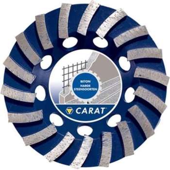 Carat CUDF125300 DF Premium Komschijf - 125 x 22,23 x 6mm - beton