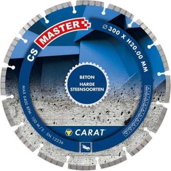 Carat diamantzaag beton ø350x25,40mm, cs master