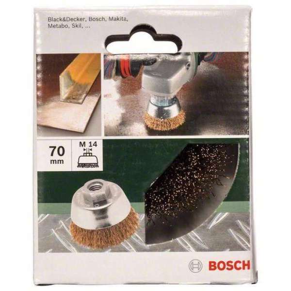 Bosch - Komstaalborstel 70 mm, 0,3 mm, 12000 o.p.m.