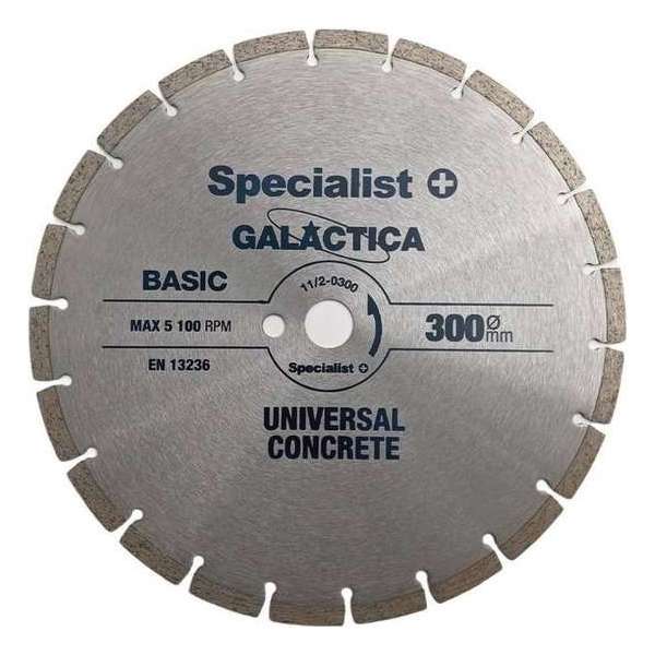 Diamantzaagblaad BASIC 300 x asgat 25,4/20mm ''Specialist+''