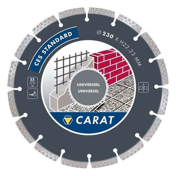 Carat universele diamantzaag dia 230mm