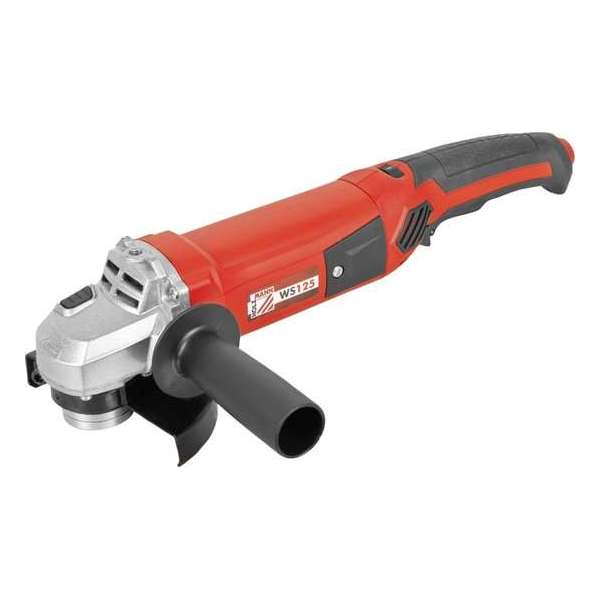 Holzmann WS125 230V Haakse slijper - 1200 W - 230 V - Incl. koffer