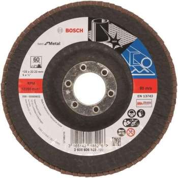 Bosch - Lamellenschuurschijf 125 mm, 22,23 mm, 60