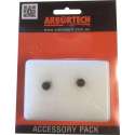 Arbortech Mini-Turbo Replacement Teeth and Screws