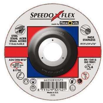 Speedoflex afbraamschijf SP A24/30Q 125x6.4x22.2 BF27