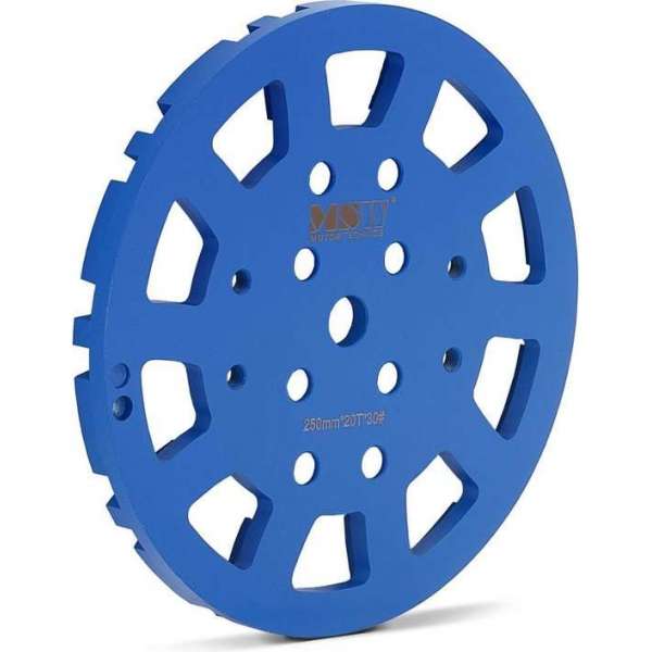 MSW Beton slijpschijf - diameter: 250 mm - voor beton - korrelgrootte 30 - 20 slijpsegmenten