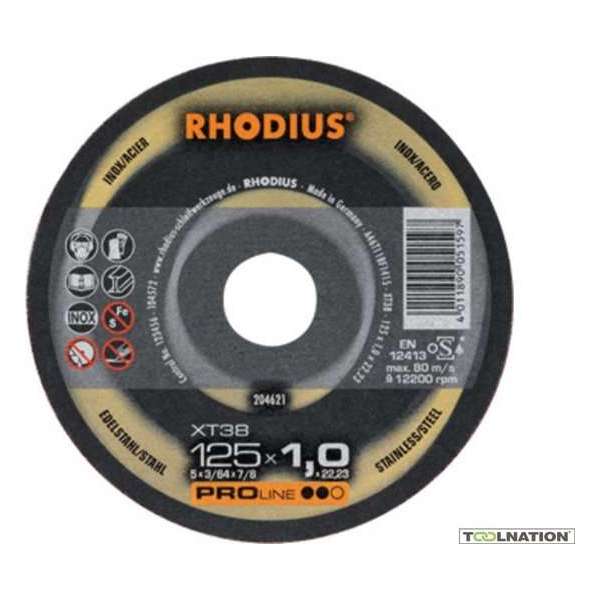 Rhodius Doorslijpschijf Extra dun - 230 x 1,9 x 22,2 mm