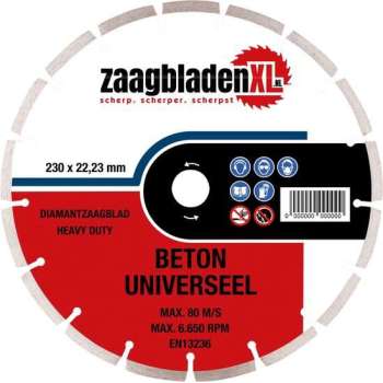 Zaagbladenxl diamantzaagblad universeel 230mm