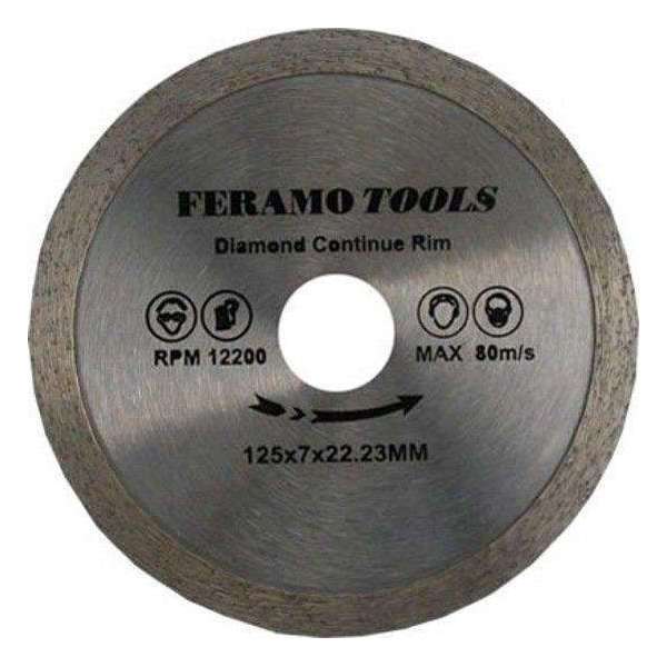 FeramoTools Diamantzaag Tegels & Graniet PRO – 350mm, asgat 30mm