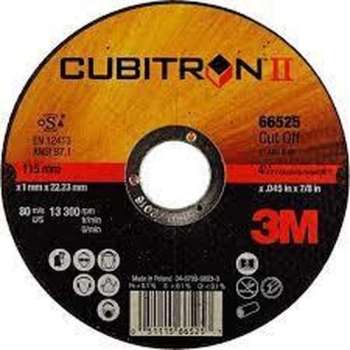 3M™ Cubitron™ II doorslijpschijf T41, 125 x 1,6 mm