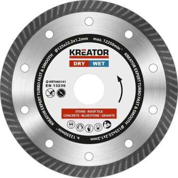 Kreator  KRT085101  Diamantschijven set – Ø230MM