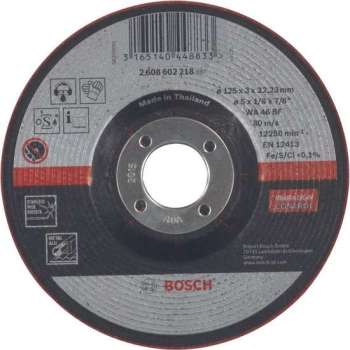 Bosch - Semiflexibele afbraamschijf WA 46 BF, 125 mm, 22,23 mm, 3,0 mm