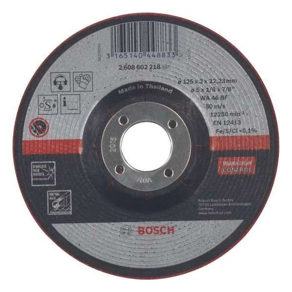 Bosch - Semiflexibele afbraamschijf WA 46 BF, 125 mm, 22,23 mm, 3,0 mm