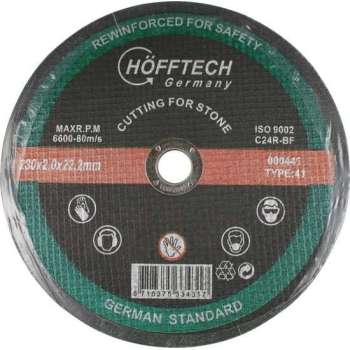 Hofftech Doorslijpschijf Steen 230 x 2,0 mm.