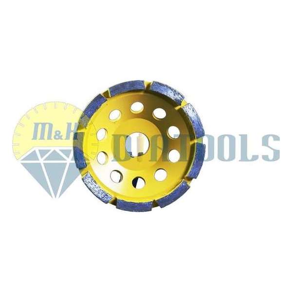 M&H diatools Diamantfrees - universeel enkel 115mm X asgat 22,2mm