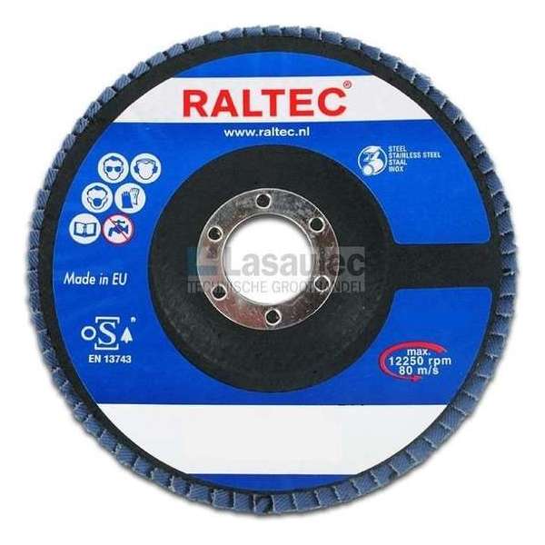 Raltec Slijpschijf 115x22,2mm K80