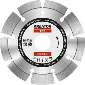 Kreator  KRT087101  Diamantschijven set – Ø230MM – 6mm