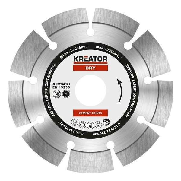 Kreator  KRT087101  Diamantschijven set – Ø230MM – 6mm