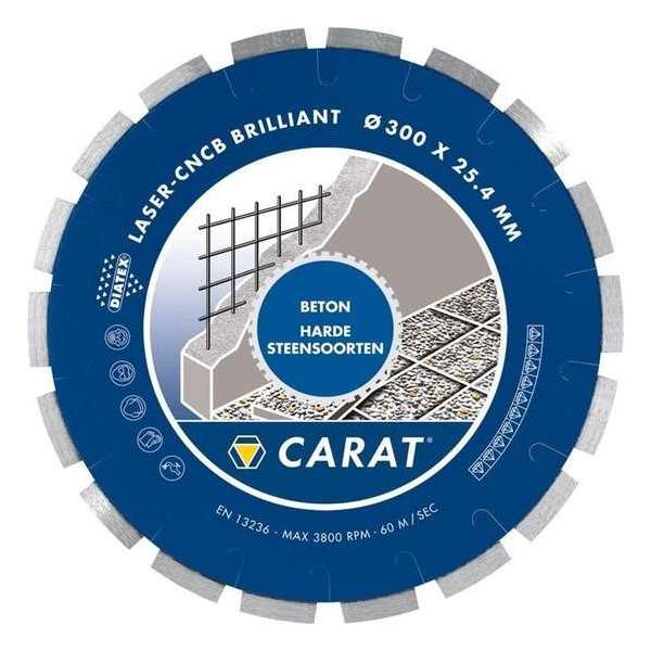 Carat Diamantzaag Cncb-Br 300x30 Beton Nat