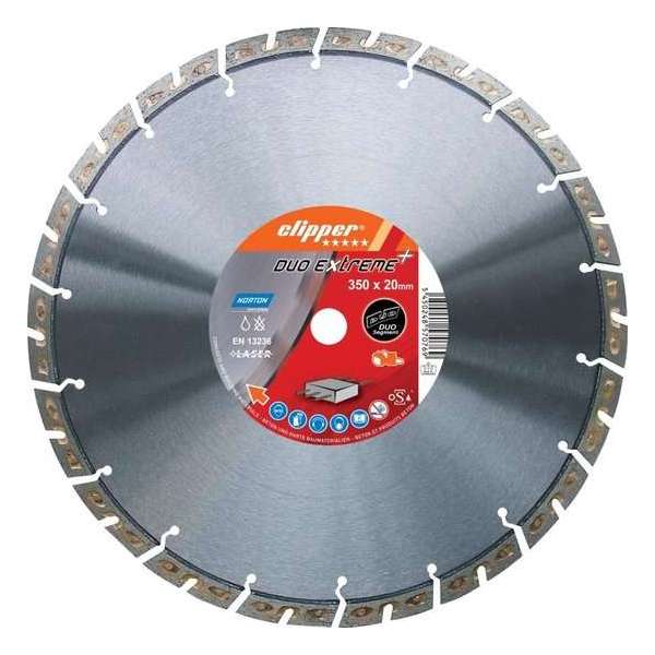 Clipper 70184647723 Duo Extreme Diamantzaagblad - 230 x 22,23mm - Beton