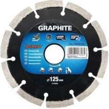 Graphite 57H869 Diamantschijf 200x22x8,0x2,4mm, Segment, Gelaserd, MPA EN13236