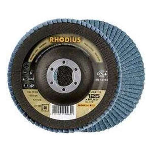 Rhodius 210482 Rhodius LSZ F 3 serrated washer 125x22.23-P40 Diameter 125 mm 1 pc(s)