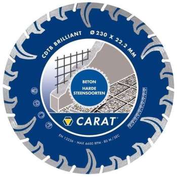 Carat Diamantzaag Cdtb-Br 115x22 Turbo Dry