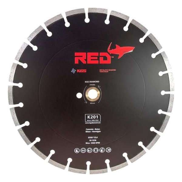 RED™ K201 Diamantzaag Ø350x25,4 mm