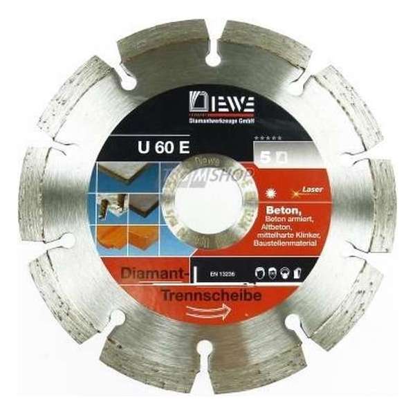 Diewe 125mm Diamond Blade U 60 E