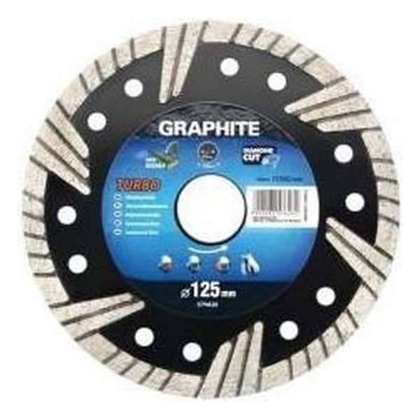 Graphite Diamantschijf 115x22x6,0x2,4mm Turbo MPA EN13236