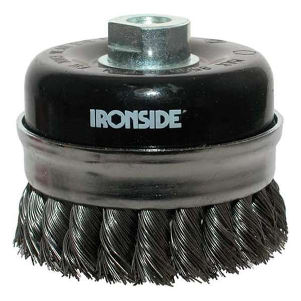 Ironside Komborstel staaldraad getordeerd M14 diameter 65mm