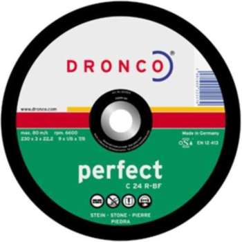 Dronco Slijpschijf - 125 mm Kom Steen Primaflex