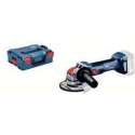 Bosch Professional GWX 18V-7 06019H9102 Haakse accuslijper 125 mm Brushless, Zonder accu, Incl. koffer 18 V