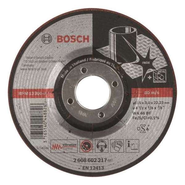 Bosch - Semiflexibele afbraamschijf WA 46 BF, 115 mm, 22,23 mm, 3,0 mm