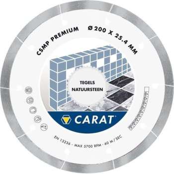 Carat Diamantzaag Csmp-Pr 125x22 Tegel Dry