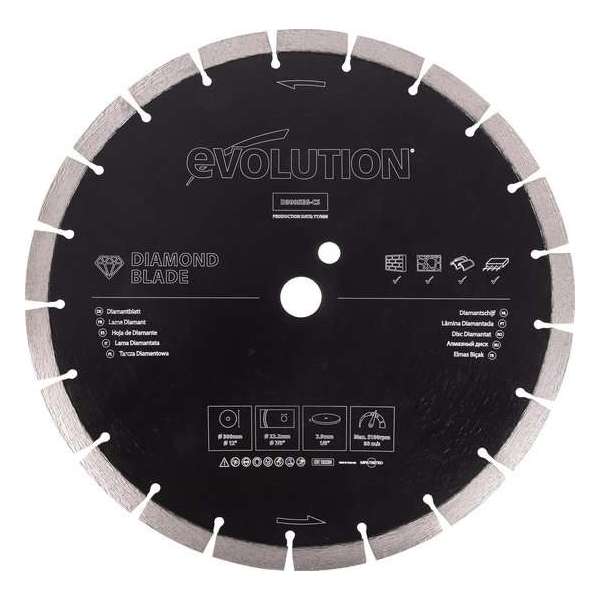 EVOLUTION BUILD - DIAMANTBLAD VOOR ALGEMEEN GEBRUIK - 300 MM