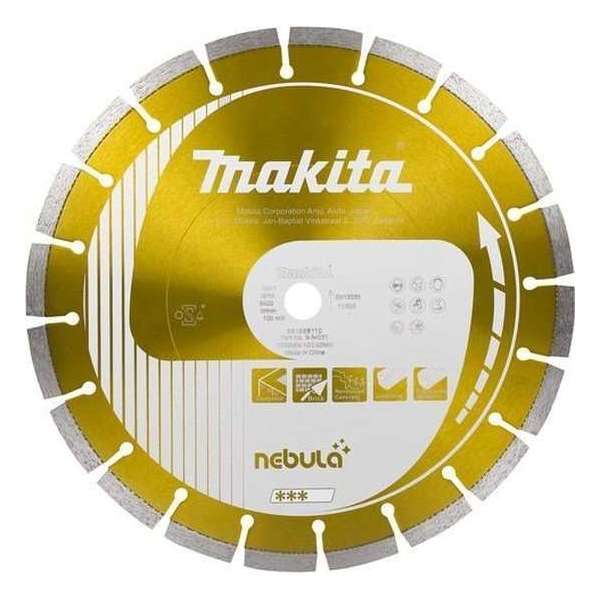 Makita B-54031 Diamantschijf 300x20x2,8mm oranje