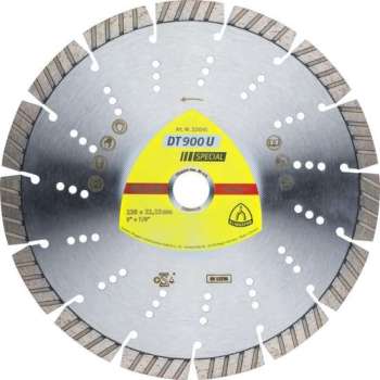 DT 900 U diamantschijf 230x2,6x22,23mm 15 segmenten 42 x 2,6