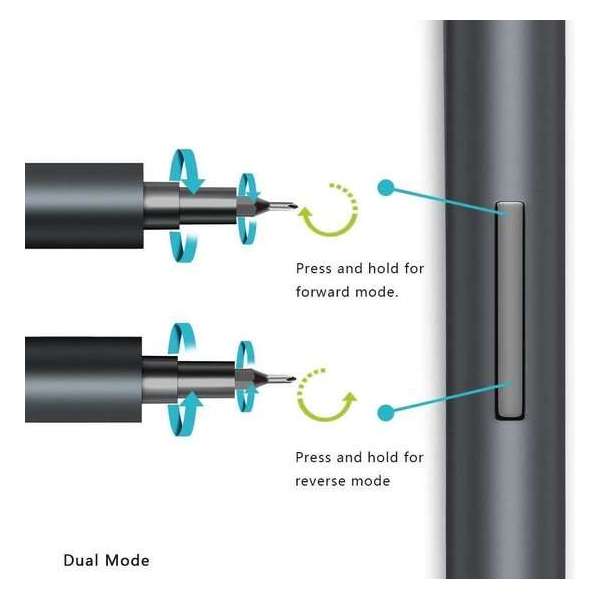 Wowstick 1F+ 69 in 1 Elektrische Schroevendraaier - Draadloos - LED - Alles in 1 reparatie kit