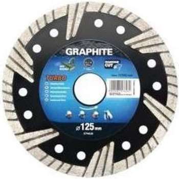 Graphite Diamantschijf 200x22x6,0x1,6mm Turbo MPA EN13236