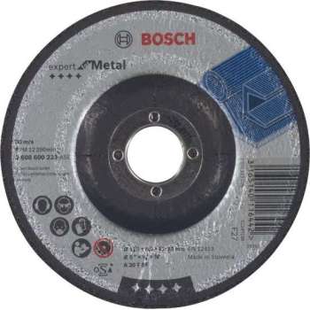 Bosch - Afbraamschijf gebogen Expert for Metal A 30 T BF, 125 mm, 22,23 mm, 6,0 mm