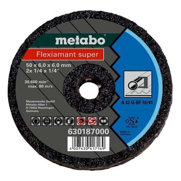 Metabo 630187000 Afbraamschijf - 50 x 6 mm - metaal