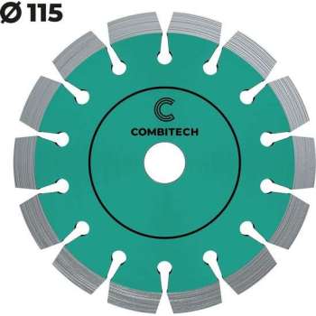 Diamantschijf universeel 115mm - Diverse steensoorten - Premium Diamantzaagblad